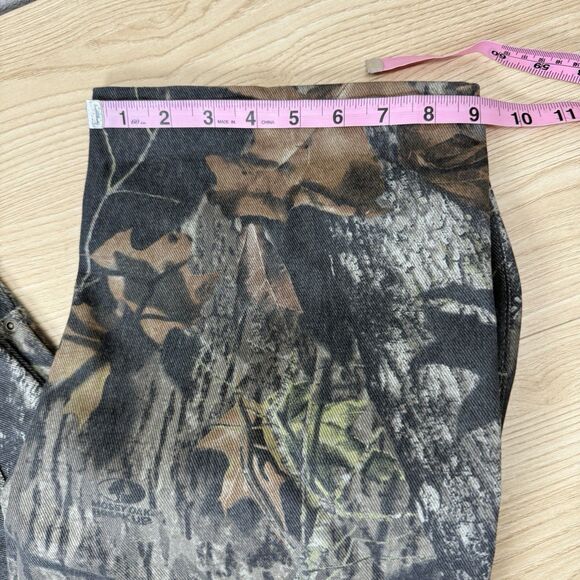 Wrangler Mossy Oak Breakup Camo Jeans Men 34x30 Double Knee Hunting Fishing Camp - Picture 9 of 10